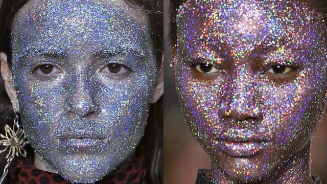 Giambattista Valli Models' Faces Were Covered in GlitterHelloGiggles